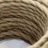 Cable de cuerda de cáñamo de 3 hilos (3x0,75mm²) 6 Cable trenzado de cuerda de cáñamo 3 hilos