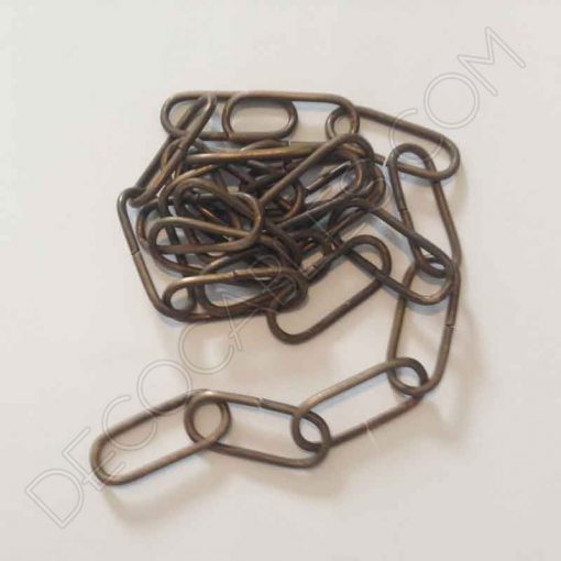 Cadena Metálica para Lámpara (Varios colores) 15 Cadenas para lámparas color anticuario