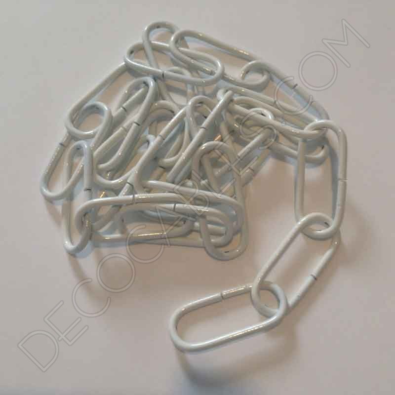 Cadenas para lámparas color blanco Cadenas para lámparas color blanco