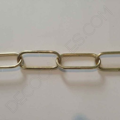 Cadena Metálica para Lámpara (Varios colores) 10 Cadenas para lámparas color dorado