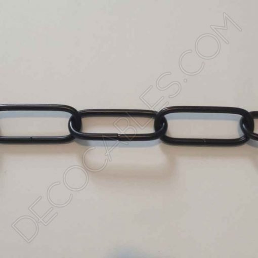 Cadena Metálica para Lámpara (Varios colores) 6 Cadenas para lámparas color negro