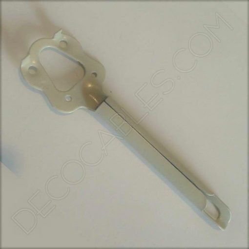 Tija Metálica para Lámpara (Varios colores) 8 Tija para lámparas color marfil