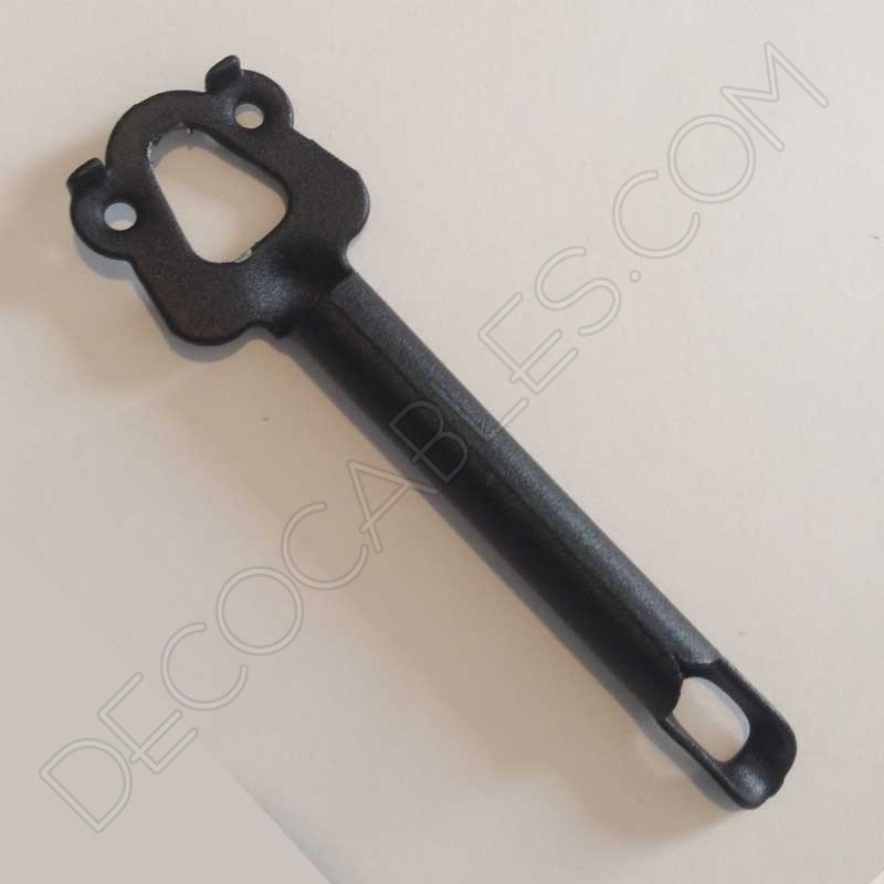 Tija para lámparas color negro Tija para lámparas color negro