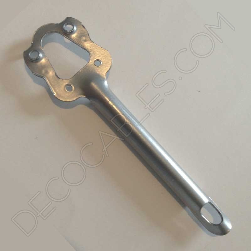 Tija para lámparas color plata Tija para lámparas color plata