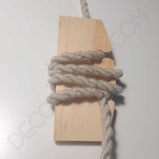 Regulador de altura para lámparas (madera) 6 Regulador de altura para cable de lámparas en madera