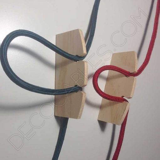 Regulador de altura para lámparas (madera) 4 Regulador de altura para cable de lámparas en madera