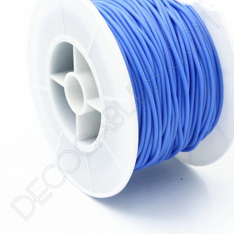 Cable eléctrico de silicona azul Cable eléctrico de silicona azul