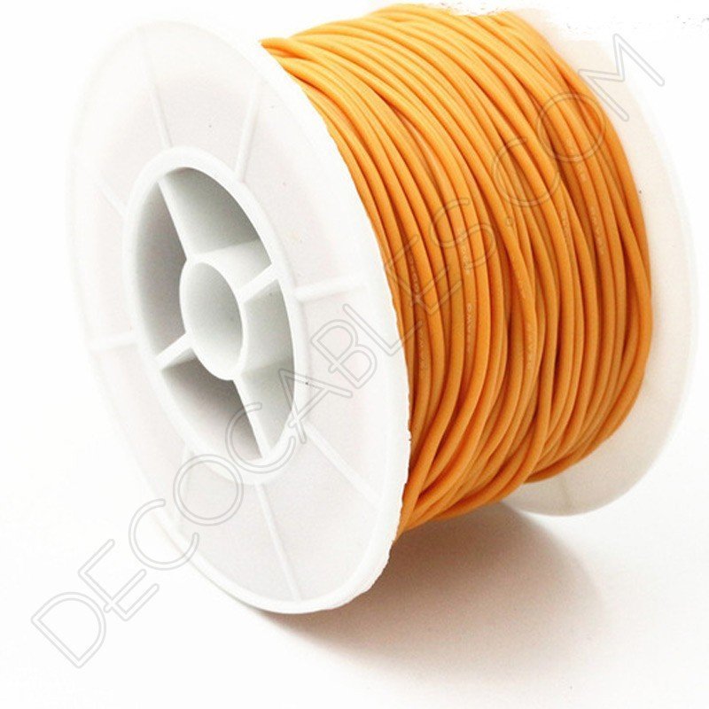 Cable eléctrico de silicona naranja Cable eléctrico de silicona naranja