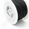 Cable eléctrico de silicona negro