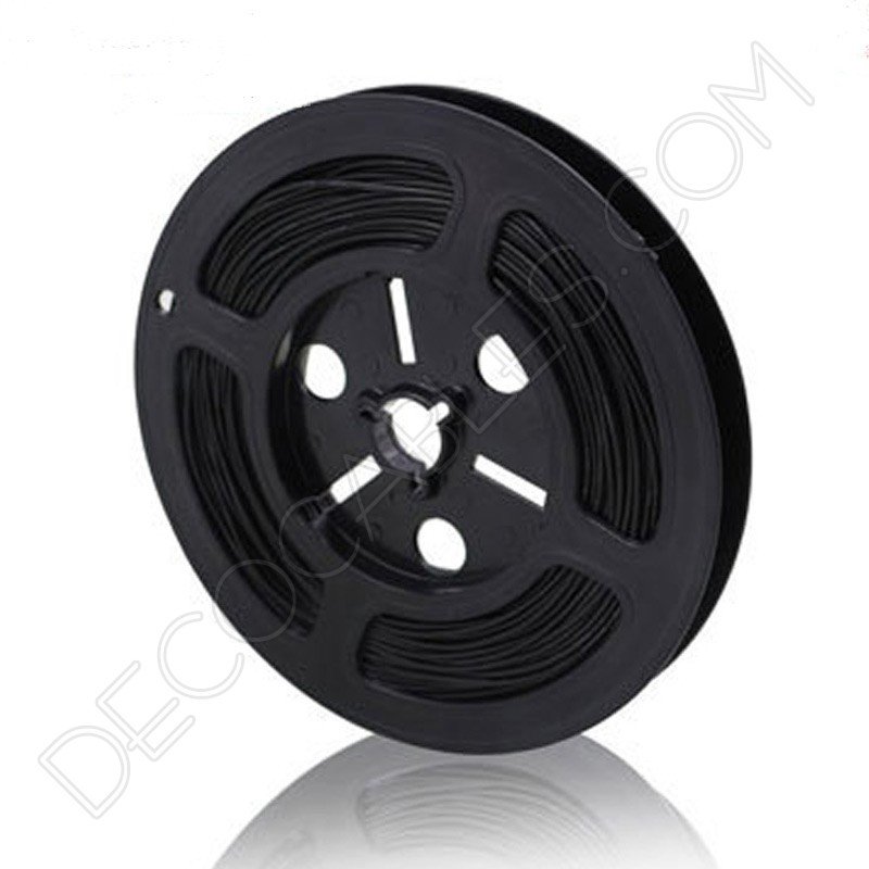 Cable eléctrico de silicona negro Cable eléctrico de silicona negro