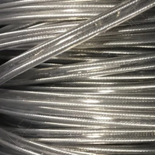 Cable eléctrico de silicona transparente