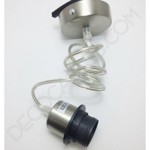 Cable eléctrico de silicona transparente