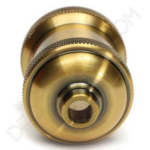 Portalámparas vintage metálico serie Oro 9 Portalámparas vintage metálico para pantalla serie Oro varios color oro envejecido