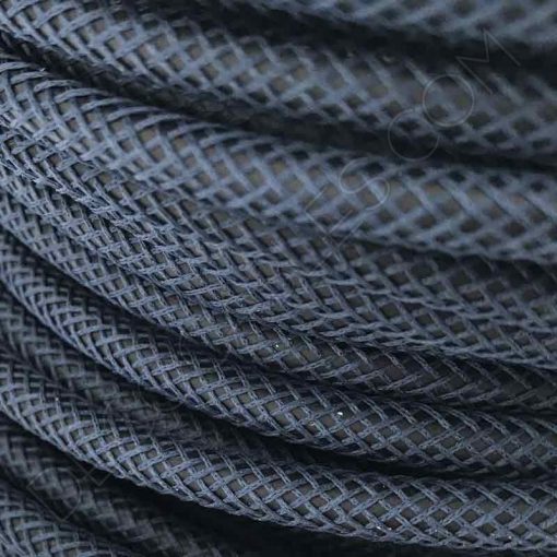 Cable eléctrico efecto cuero azul oscuro