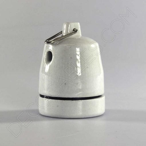 Portalámparas cerámico