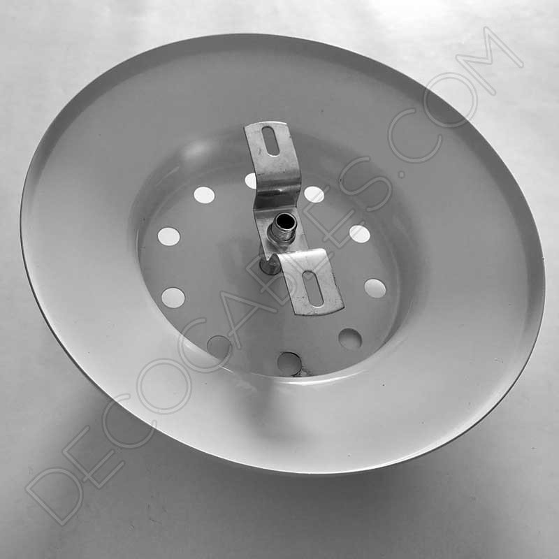 Soporte para lampara araña de techo blanco 10 salidas Soporte para lampara araña de techo blanco 10 salidas