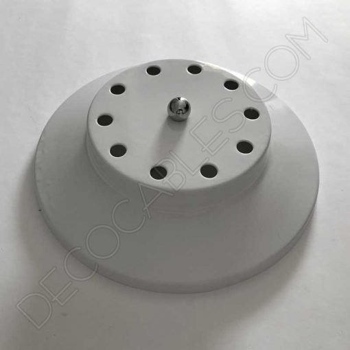 Soporte para lampara araña de techo blanco 10 salidas