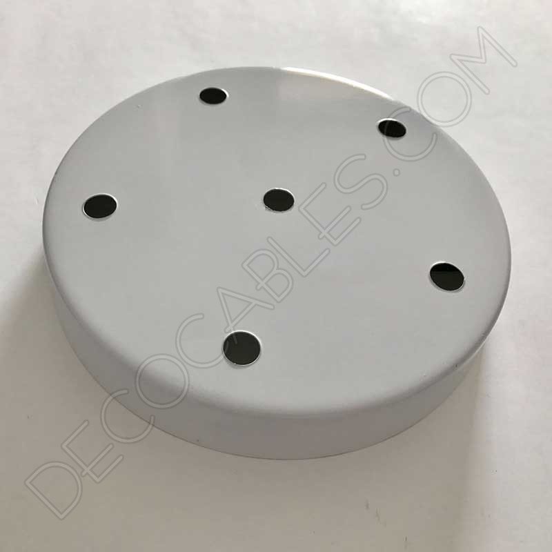 Soporte de techo grande 6 agujeros blanco Soporte de techo grande 6 agujeros blanco