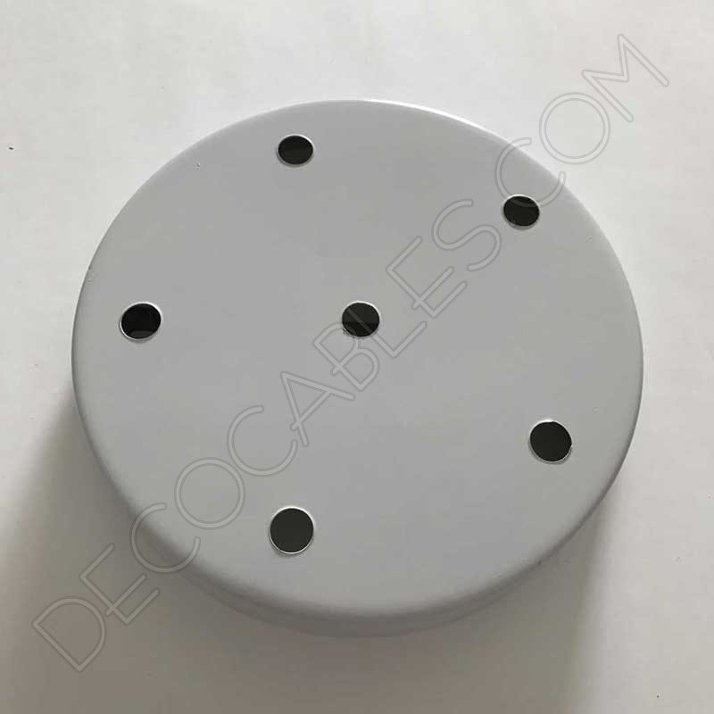 Soporte de techo grande 6 agujeros blanco Soporte de techo grande 6 agujeros blanco