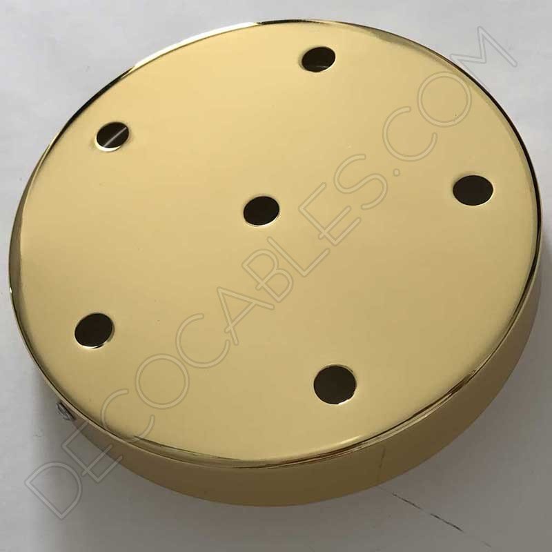 Soporte de techo grande 6 agujeros dorado Soporte de techo grande 6 agujeros dorado