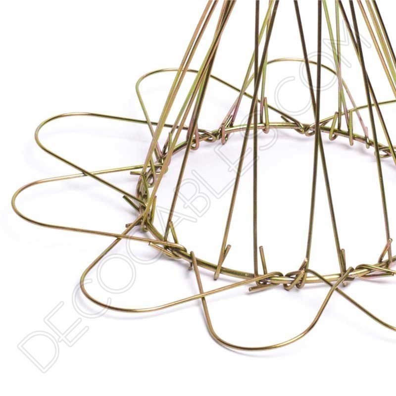 Jaula decorativa Retro dorada Jaula decorativa Retro dorada