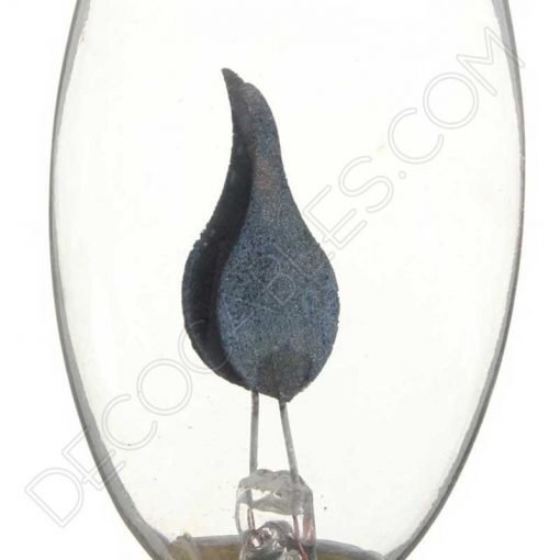 Bombilla vela llama oscilante E14 4 bombilla vela llama oscilante casquillo E14