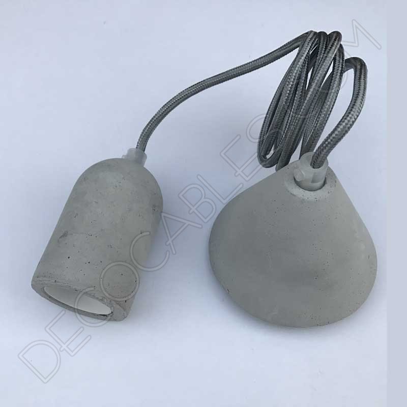 Lámpara colgante de hormigón Lámpara colgante de hormigón