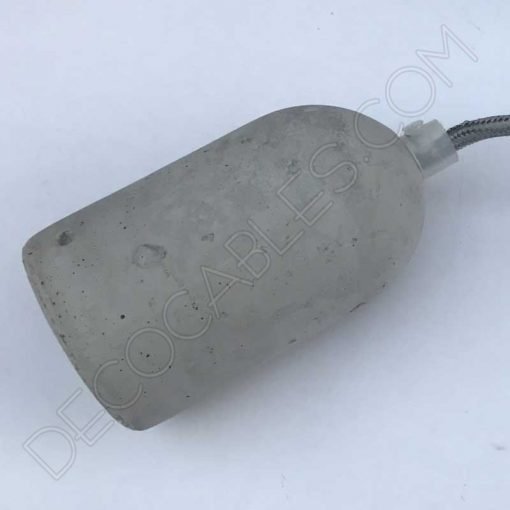 Cubre portalámparas de hormigón ligero 3 Portalámparas de hormigón ligero