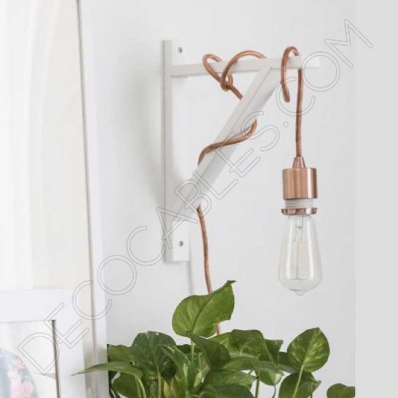 Escuadra de madera para lámpara colgante Escuadra de madera para lámpara colgante