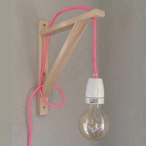 Escuadra de madera para lámparas colgantes 2 Escuadra de madera para lámpara colgante