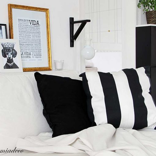 Escuadra de madera para lámparas colgantes 10 Escuadra de madera para lámparas color negro