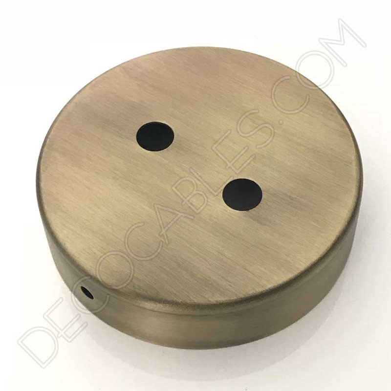 Soporte de techo metálico para lámpara de dos orificios Soporte de techo metálico para lámpara de dos orificios