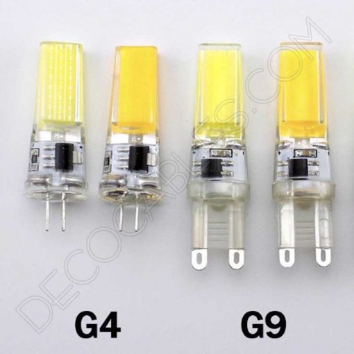 Bombillas LED G4 y G9 7 Bombillas LED G4 y G9