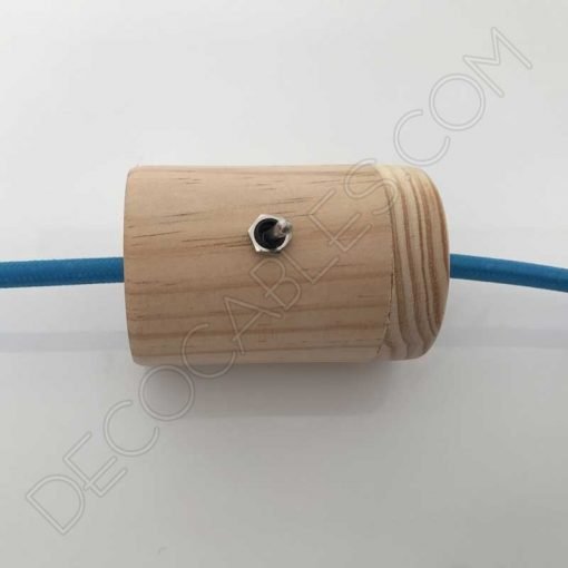 Interruptor de paso de madera 2 Interruptor de paso de madera para lámparas