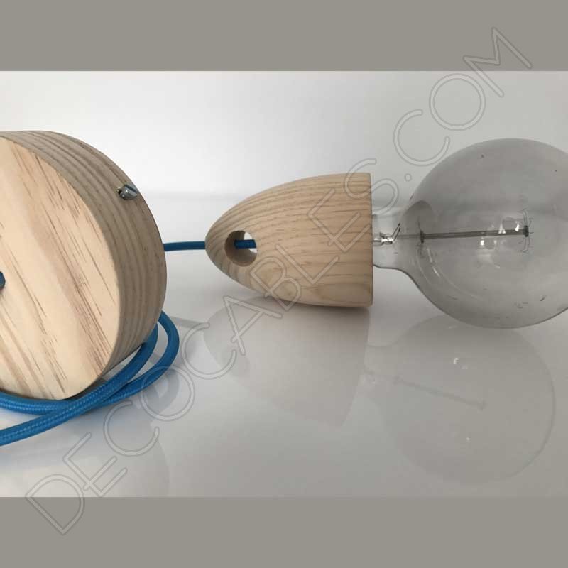 Portalámparas de madera modelo Bauhaus Portalámparas de madera modelo Bauhaus