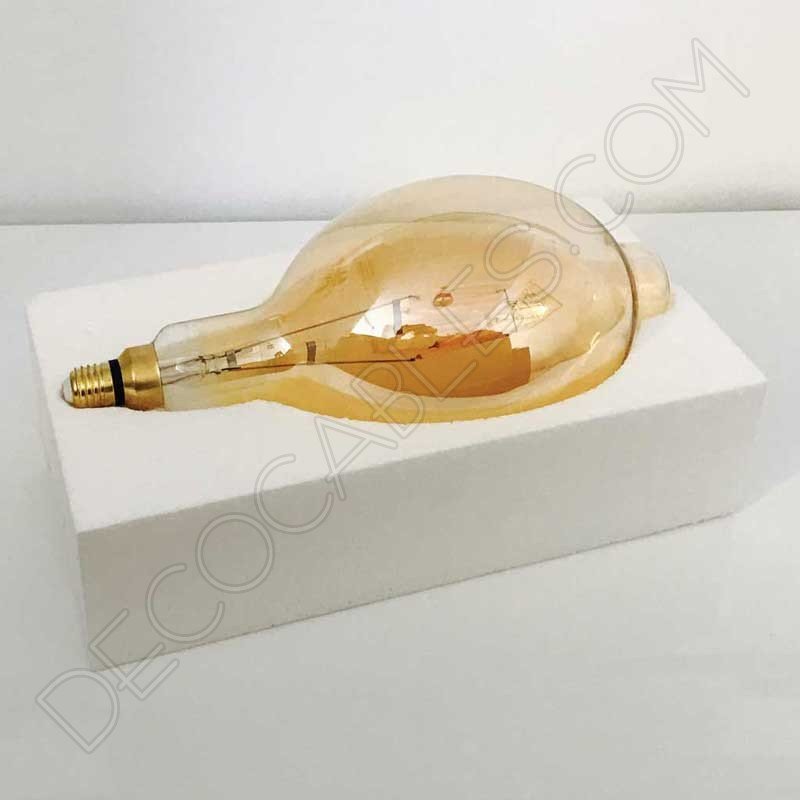 Bombilla filamento Led Gigante modelo Globo con Punta Bombilla filamento Led Gigante modelo Globo con Punta
