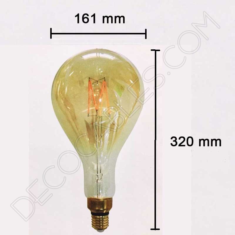 Bombilla filamento Led Gigante modelo Pera Bombilla filamento Led Gigante modelo Pera