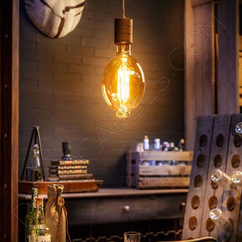 Bombilla filamento Led Gigante modelo Globo con Punta Bombilla filamento Led Gigante modelo Globo con Punta