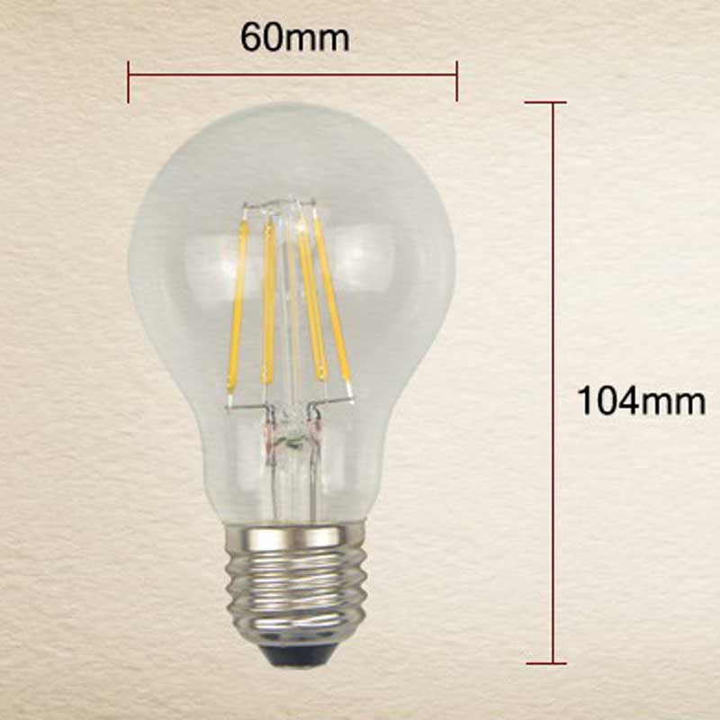 Bombilla filamento led estándar 4W Bombilla filamento led estándar 4W