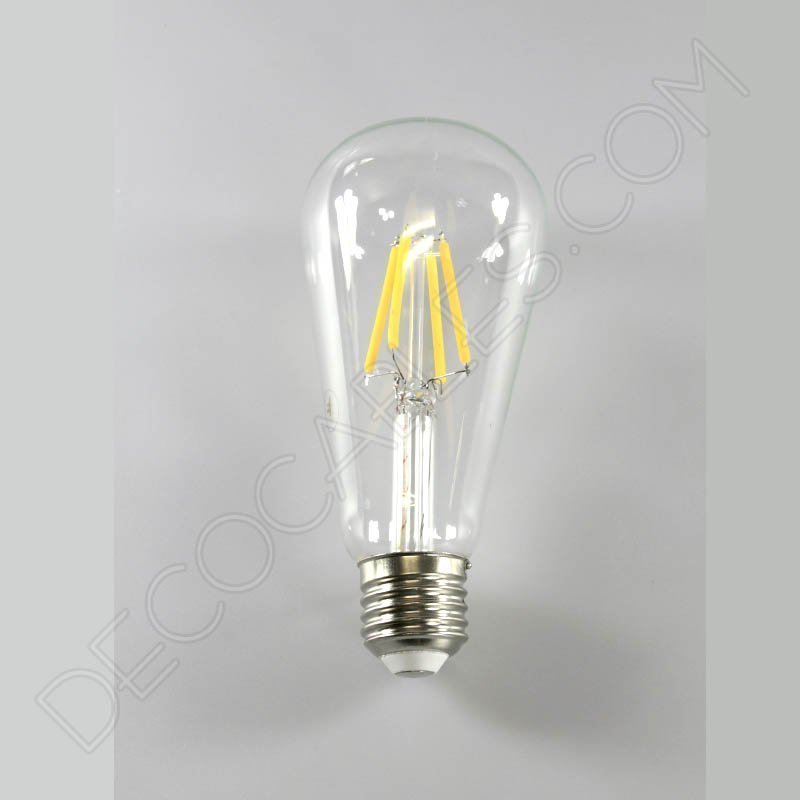 Bombilla filamento led pebetero E27 Bombilla filamento led pebetero E27