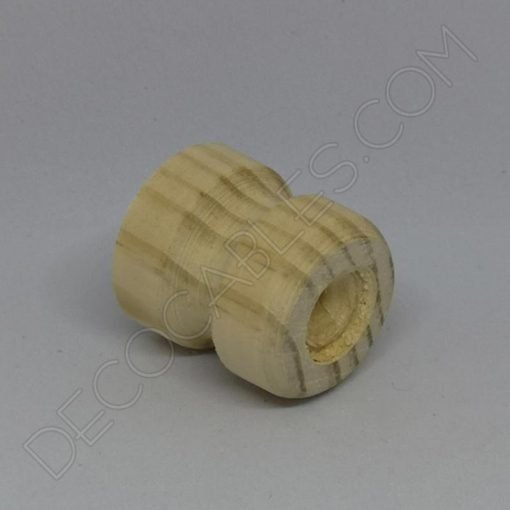 Aislador de madera grande para cable eléctrico 3 Aislador de madera grande para cable