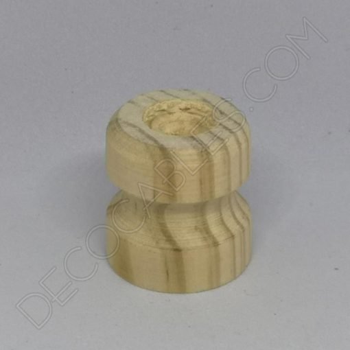 Aislador de madera grande para cable eléctrico 4 Aislador de madera grande para cable