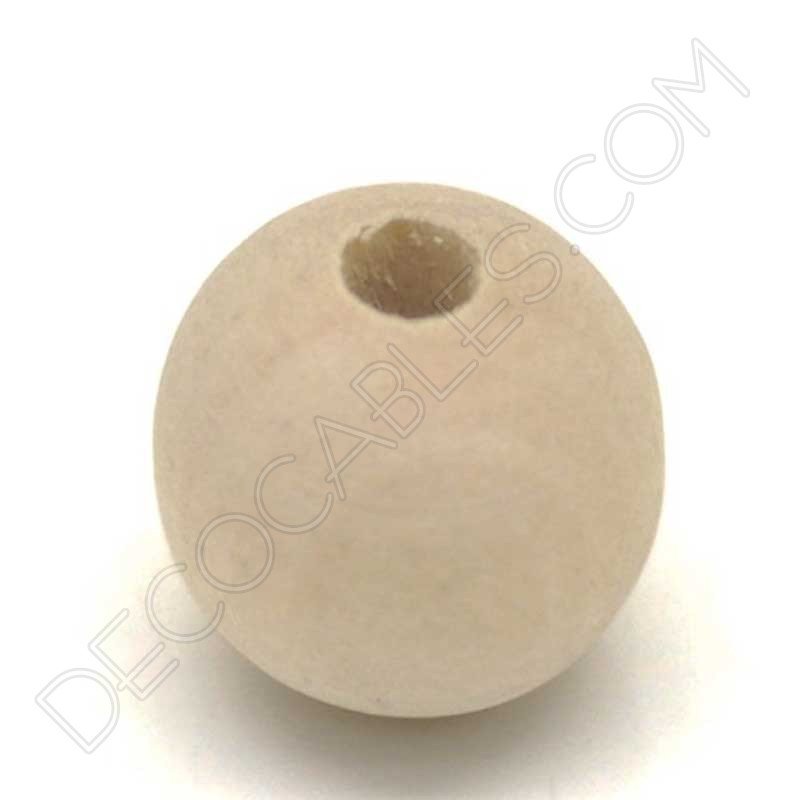 Bola de madera para cable Bola de madera para cable