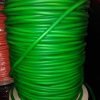 Cable eléctrico de silicona verde