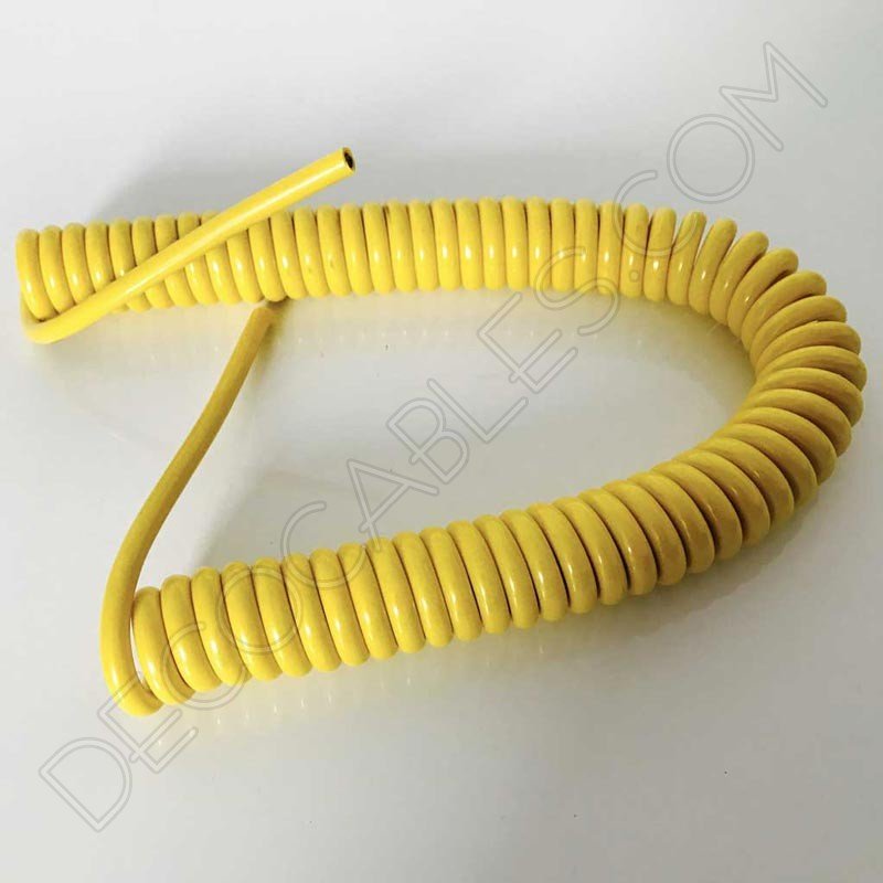 Cable espiral de silicona para lámparas Cable espiral de silicona para lámparas