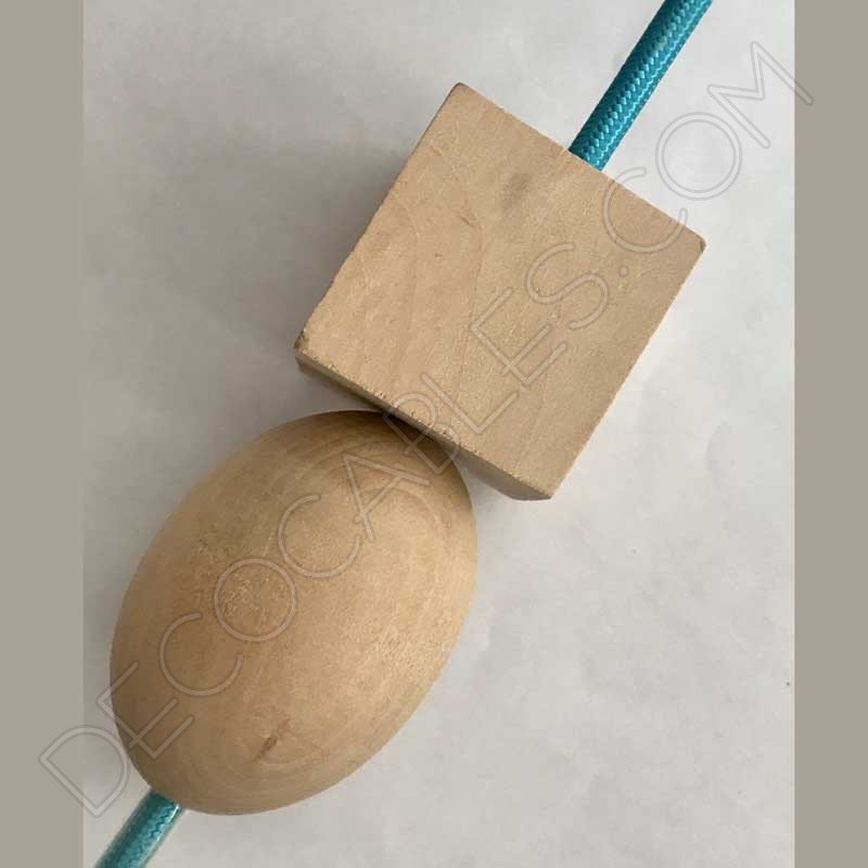 Huevo de madera para cable Huevo de madera para cable