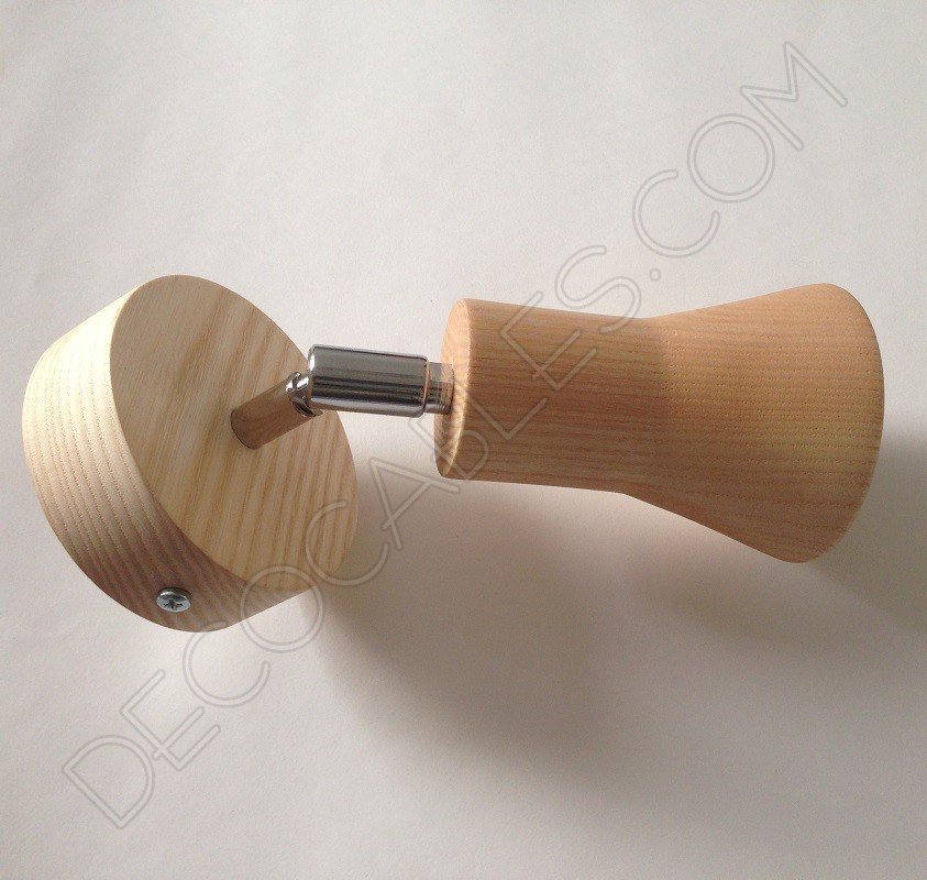 Foco de madera articulado Foco de madera articulado