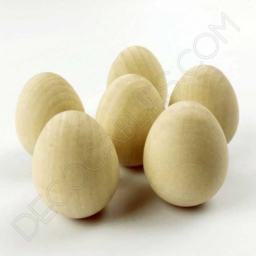 Huevo de madera para cable
