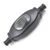 Interruptor de paso estanco negro para lámparas 5 Interruptor de paso estanco negro para lámparas