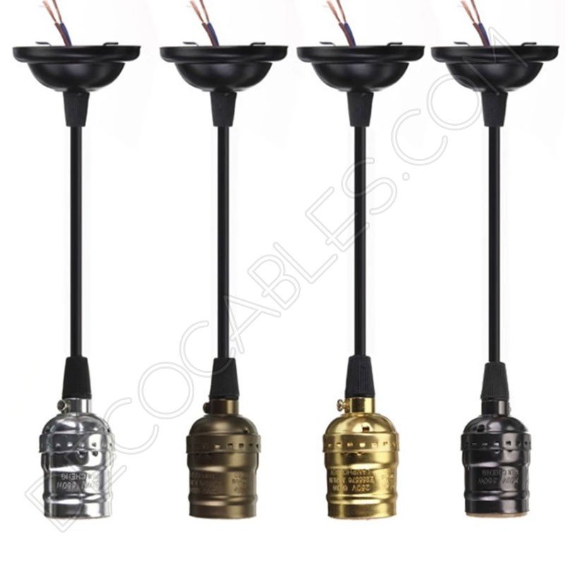 Lámpara colgante Retro de latón varios colores Lámpara colgante Retro de latón varios colores